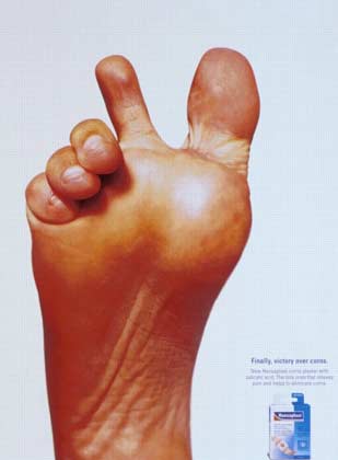 Neutrogena Feet cream 2002 Source Cannes Lions Archive