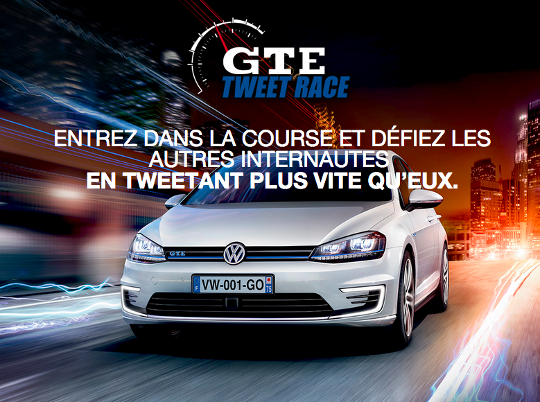 GTE Tweet Race